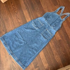 Jean Apron Dress